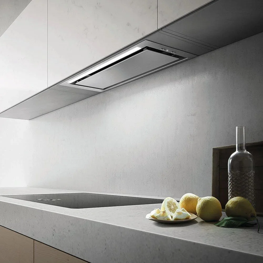 Вытяжка полновстраиваемая Elica Hidden 2.0 @ IX/A/60 (1300 м³/ч / 280 Вт / LED освещение 1x7 Вт / ширина - 52.4 см / ElicaConnect (Wi-Fi) / нерж.)-2