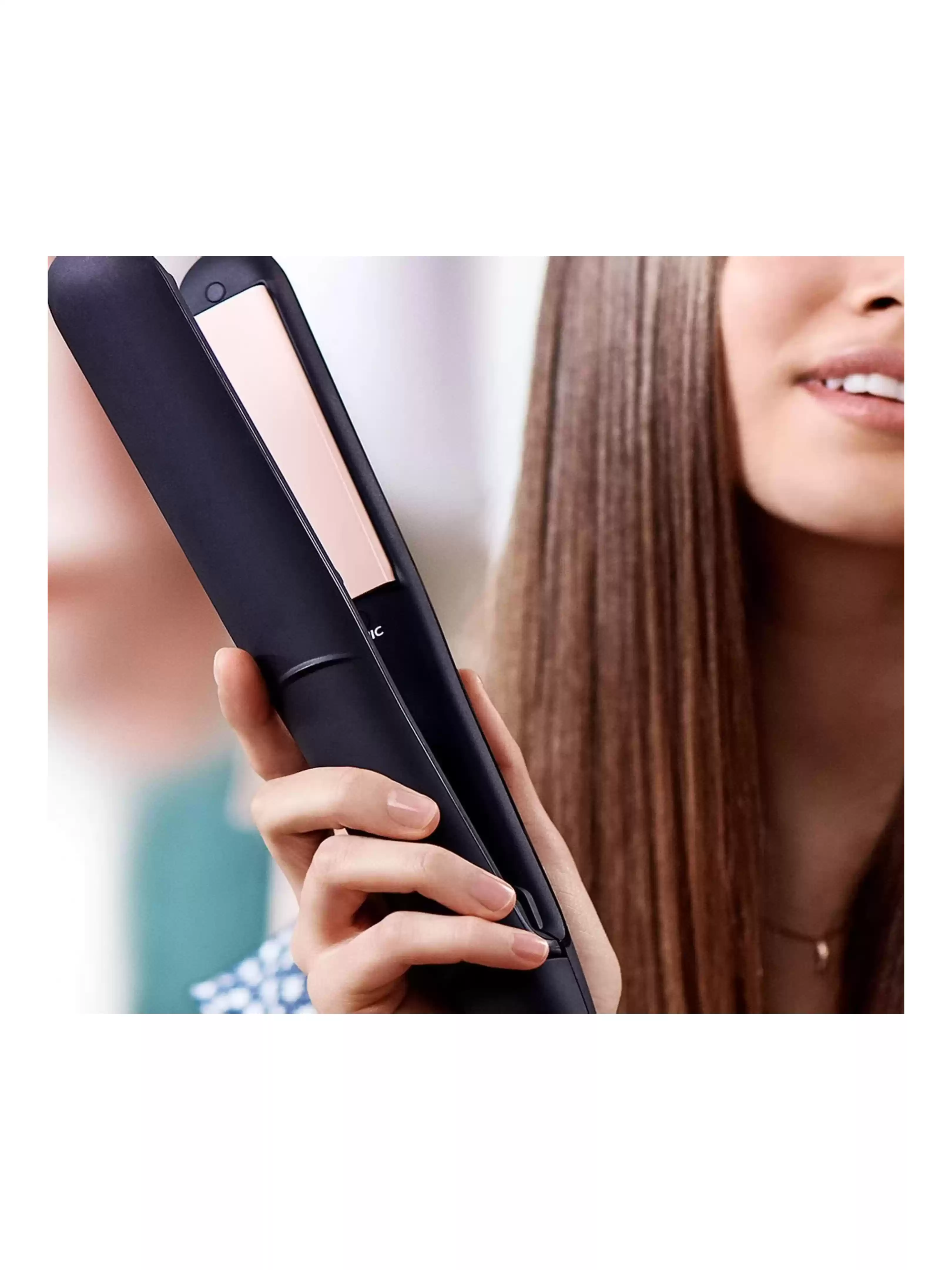 Выпрямитель Philips BHS378/00 (розовый, черный, 55 Вт, нагрев до 230 °C, покрытие - керамическое, кератиновое, автоотключение)-5