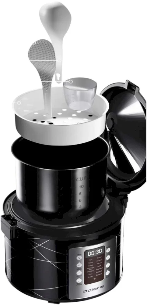 Мультиварка Polaris PMC 5020 Wi-Fi IQ Home (5 л / 750 Вт / 45 программ / поддержание тепла, отложенный старт / управление со смартфона)-4