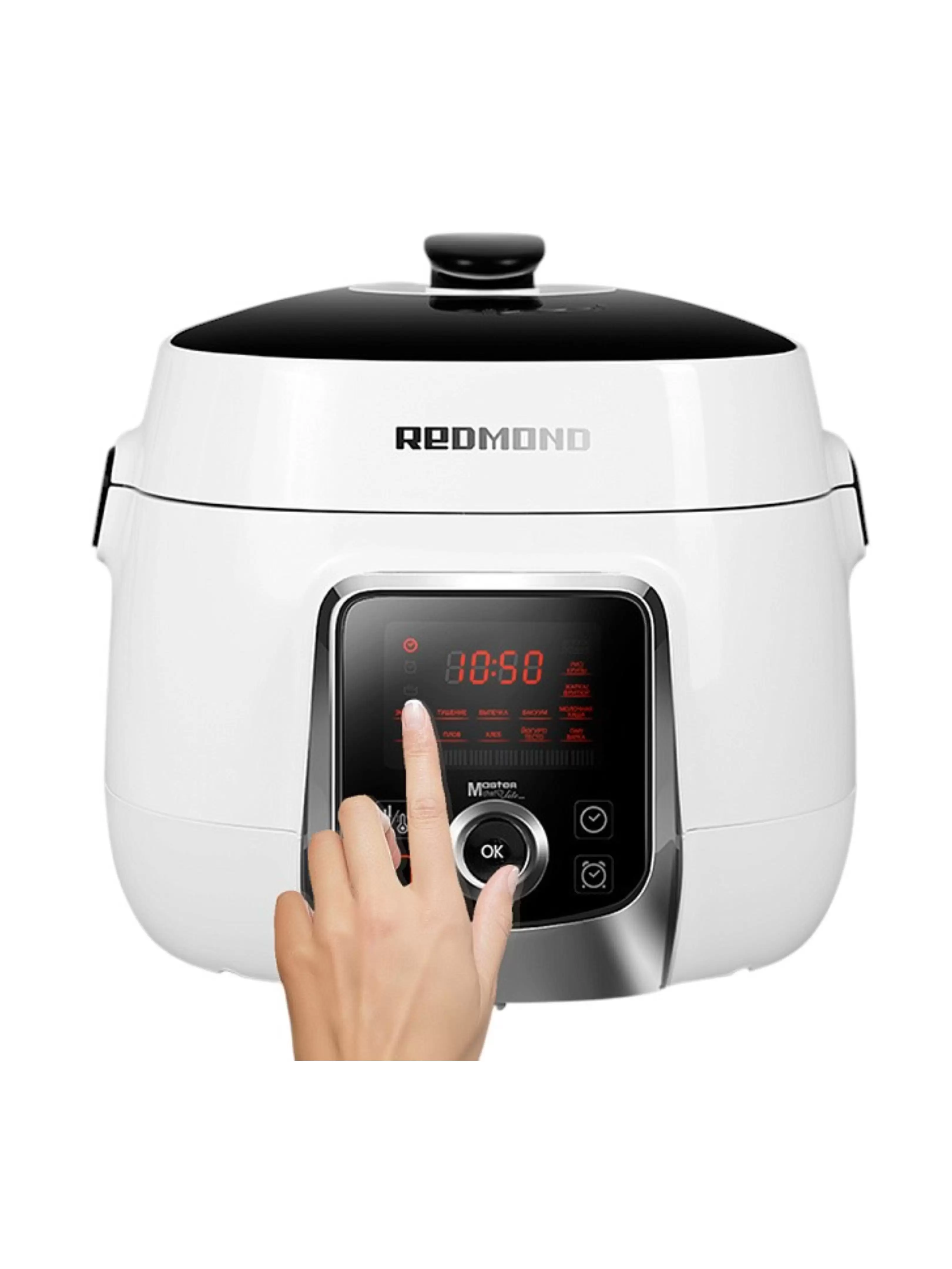 Мультиварка-скороварка Redmond RMC-P470 (5 литров / 1000 Вт / 13 программ / сенсор / поддержание температуры, отложенный старт)-4