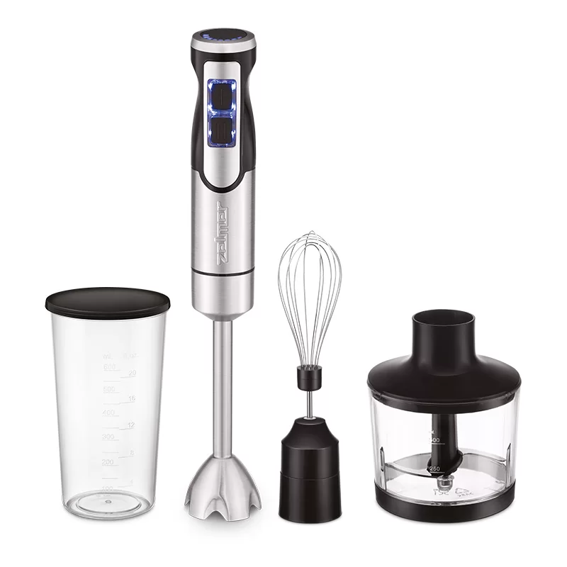 Блендер Zelmer ZHB6000 (1500 Вт/ скоростей 8/ турборежим/ венчик, измельчитель, стакан)-0