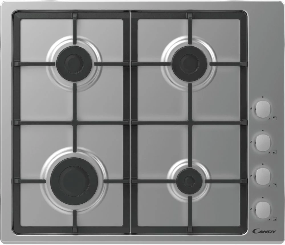 Поверхность газовая Candy CHG6LX (Smart / Нерж / Сталь / Чугун)-1