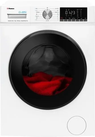 Стиральная машина Hansa WHG814DD1W (45,7-51см / 8кг / 1400об / Steam Touch / A+++)-0