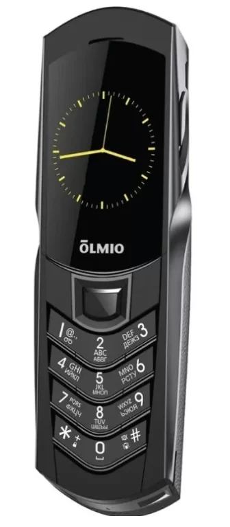 Телефон мобильный Olmio K08, чёрный-0