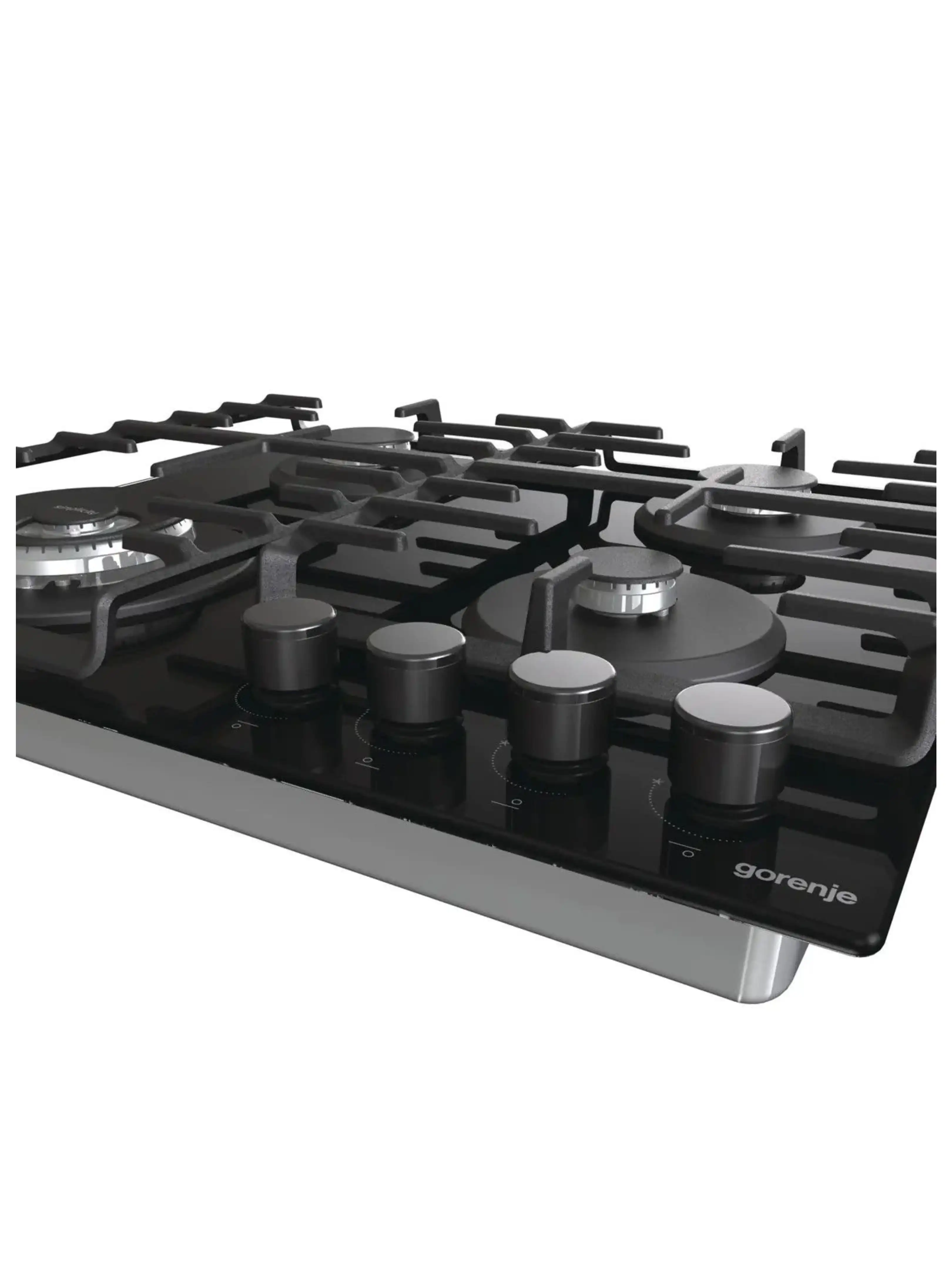 Поверхность газовая Gorenje GTW642SYB (Simplicity 2.1 / черный / закаленное стекло / чугун / WOK)-6