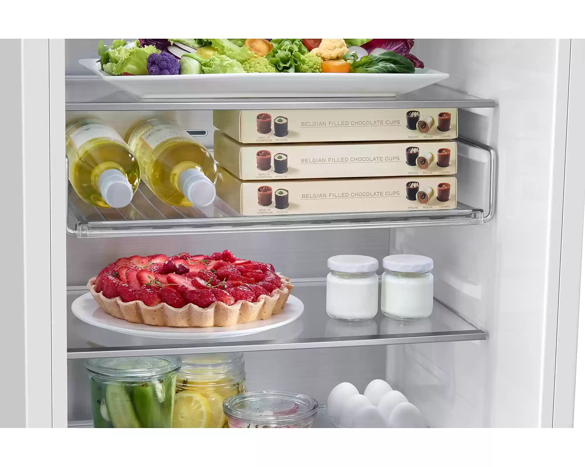 Холодильник встраиваемый Samsung BRB80F26CEF0 (Объем - 267л /Высота - 177.5см/Жёсткое крепл. фасадов/ Metal Cooling/ Mono Cooling / Wi-Fi / NoFrost)-6