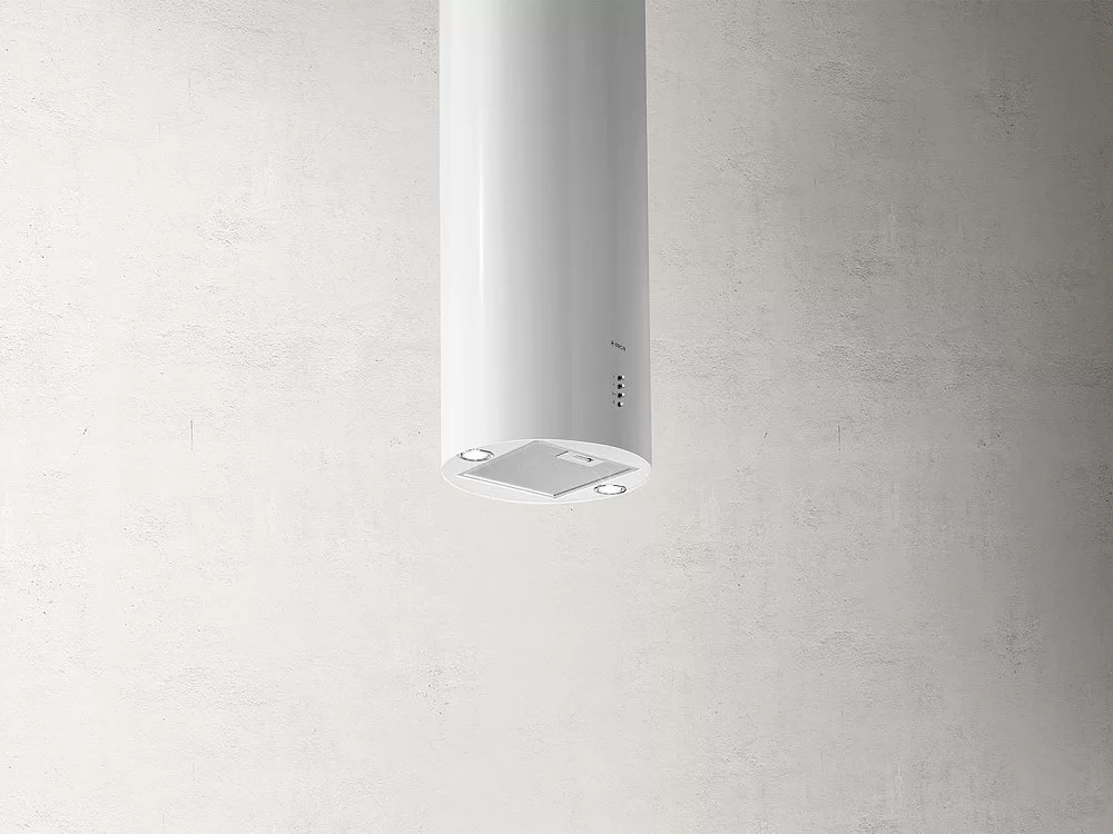 Вытяжка островная Elica TUBE PRO ISLAND WH MAT/A/43 (900 м³/ч / 256 Вт / LED освещение 2 x 3 Вт / ширина - 43 см / Матовый белый)-0