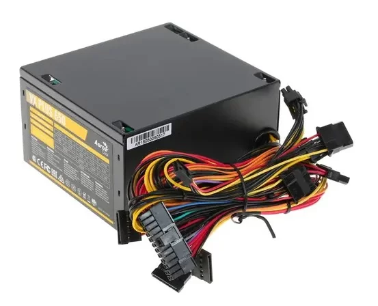 Блок питания AeroCool 650W VX PLUS-650W 20+4pin,4+4pinCPU, 4 SATA, 2х 6+2 pin PCI-E /VX-650 PLUS/-0