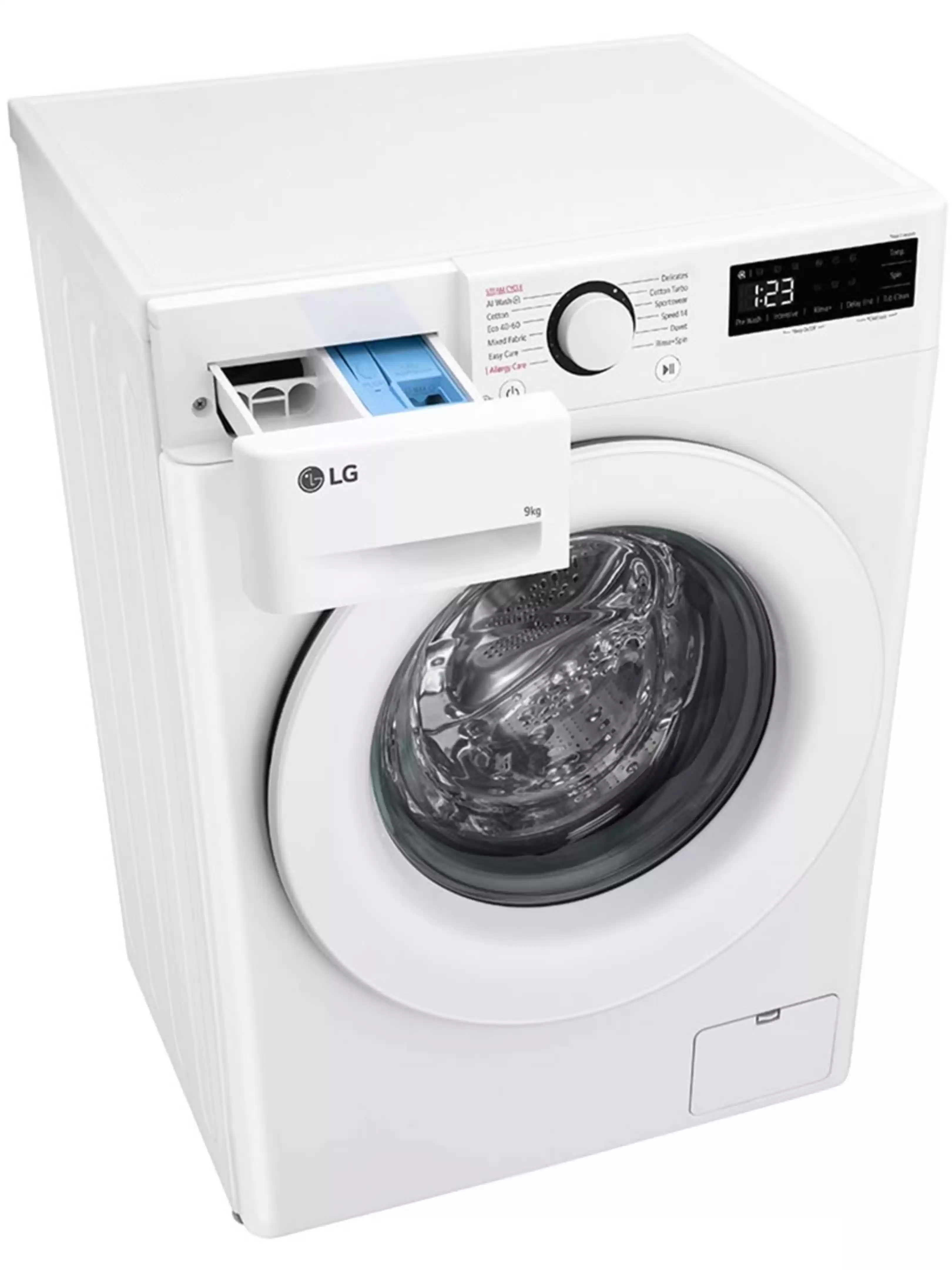 Стиральная машина LG F2WR509SWW (47,5 см / 9 кг / 1200 об / пар / AI DD™ / Steam™ / Smart Diagnosis / А+++)-9