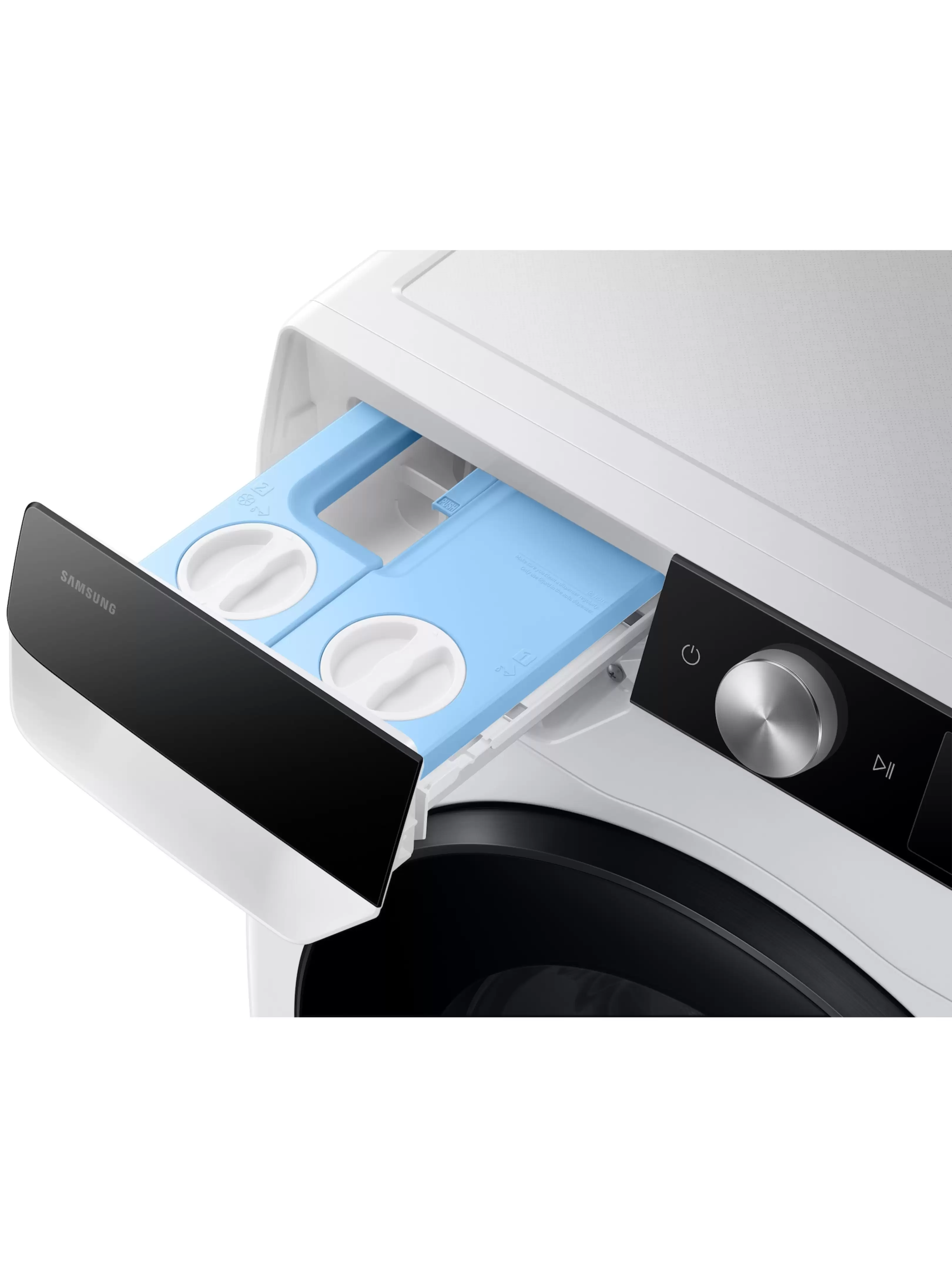 Стирально-сушильная машина Samsung WD90DG6G94BK (57,6см / 9/5кг / 1400об / пар / AI EcoBubble / Bubble Shot / Wi-Fi)-6