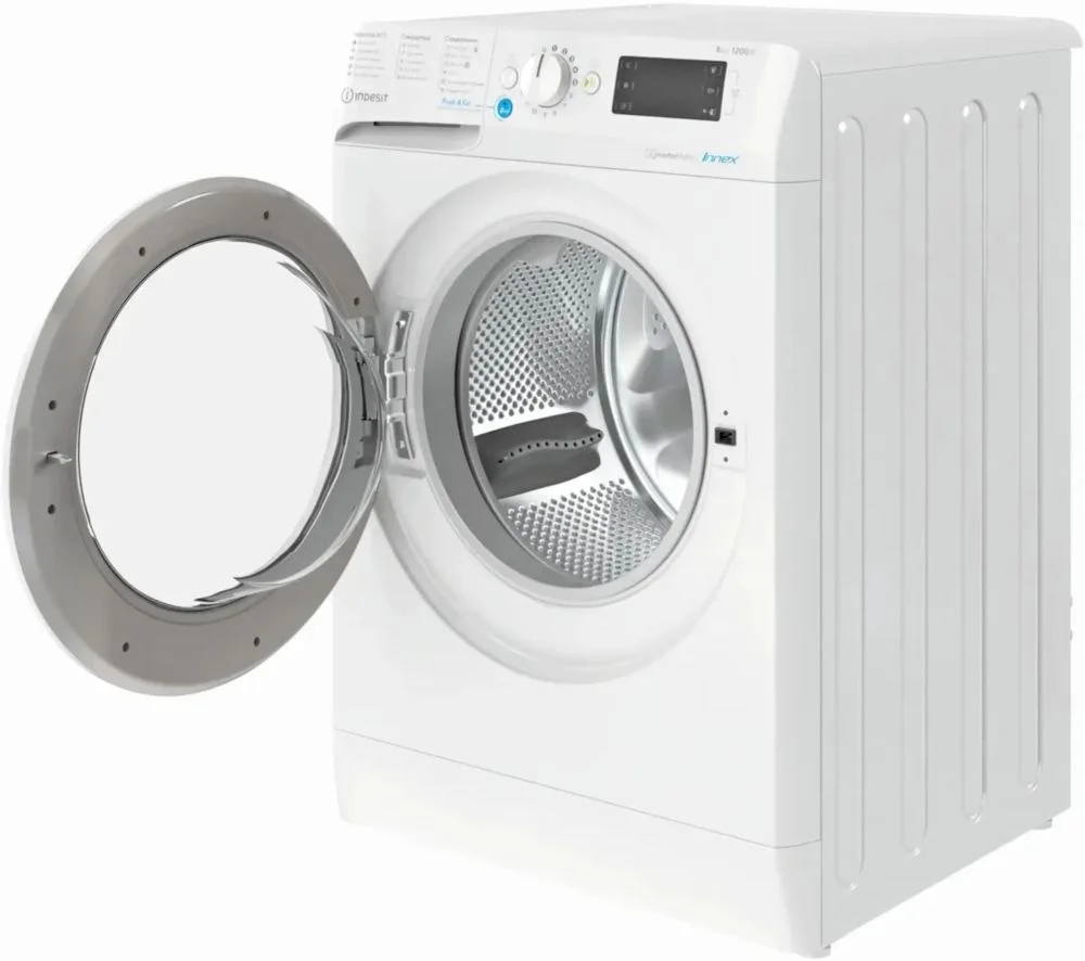 Стиральная машина Indesit BWE 81282 L (54см / 8кг / 1200об / Water Balance Plus)-3