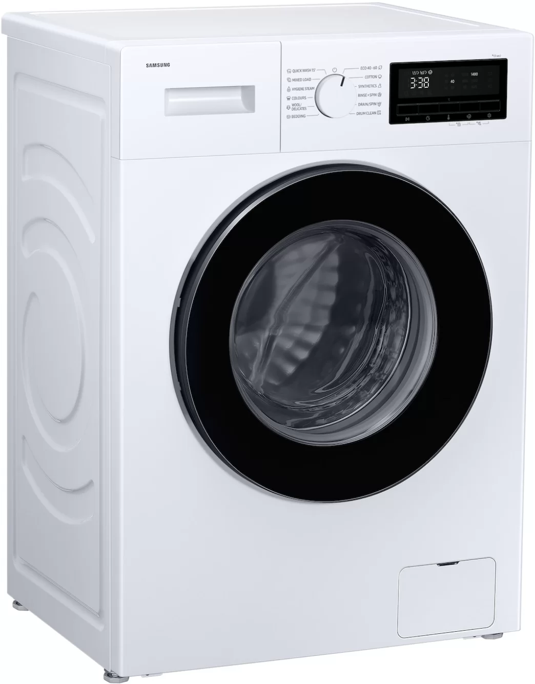 Стиральная машина Samsung WW80FG3M05AW (48см / 8кг / 1400об / пар / мотор - Digital Inverter / A+++)-1