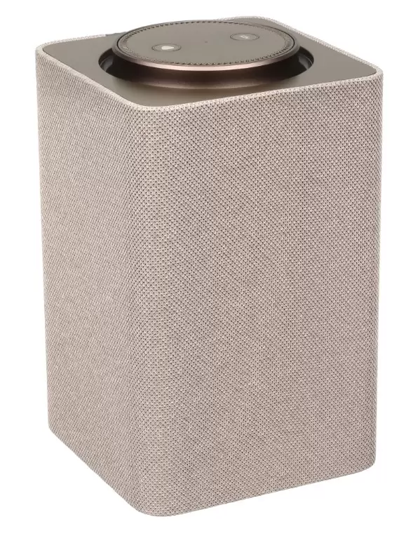 Умная колонка Яндекс Станция Макс с Zigbee с голосовым помощником Алиса, бежевый-2