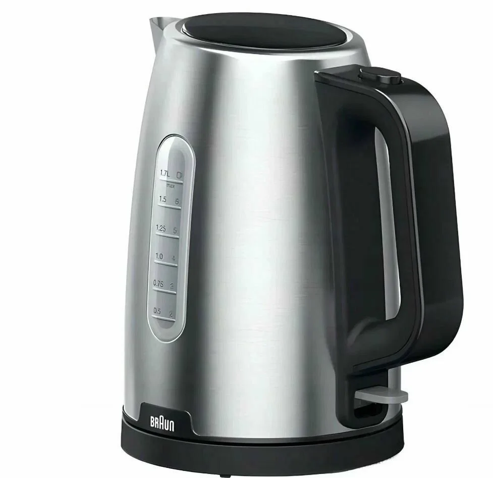 Чайник Braun WK1500BK (2200Вт / 1,7л / металл)-1