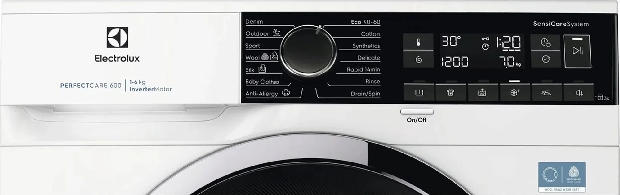Стиральная машина Electrolux EWS6226CE (PerfectCare 600 / 37.8-41,1см / 6кг / 1200об / TimeManager / А+++)-1