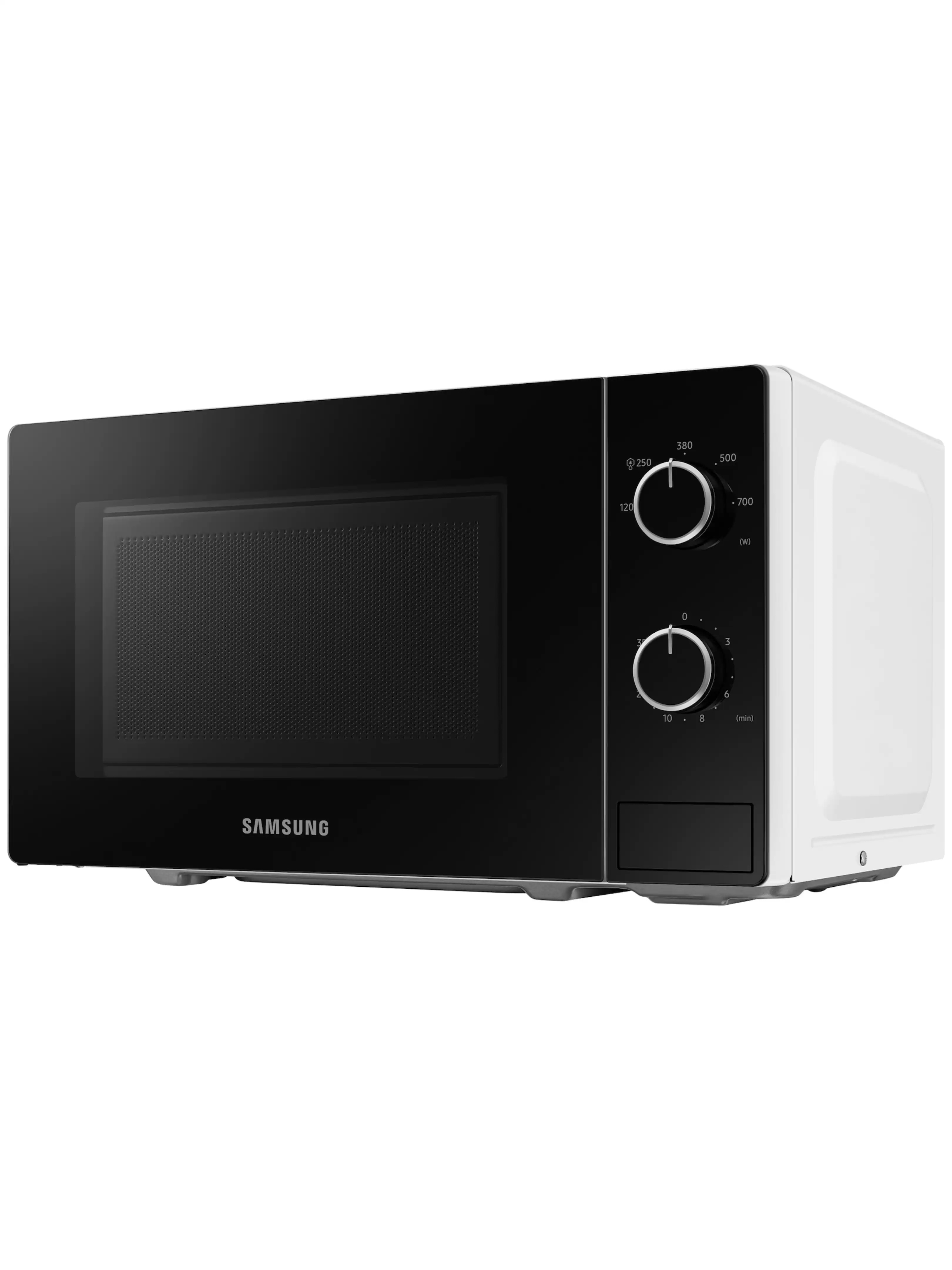 Микроволновая печь Samsung MS20A3010AH/BA (20 л, 700 Вт, переключатели поворотный механизм, белый)-2