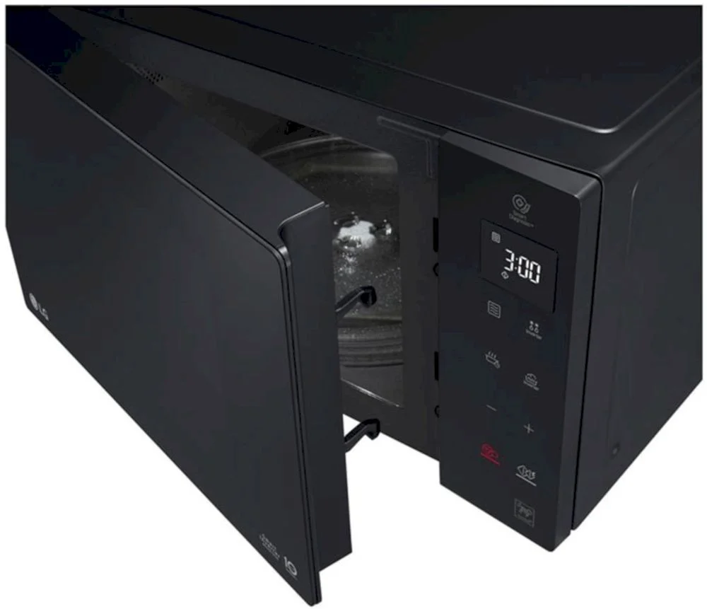 Микроволновая печь LG MS2535GIB (25 л, 1150 Вт, переключатели сенсор, чёрный, NeoChef™, EasyClean, Smart Inverter)-5