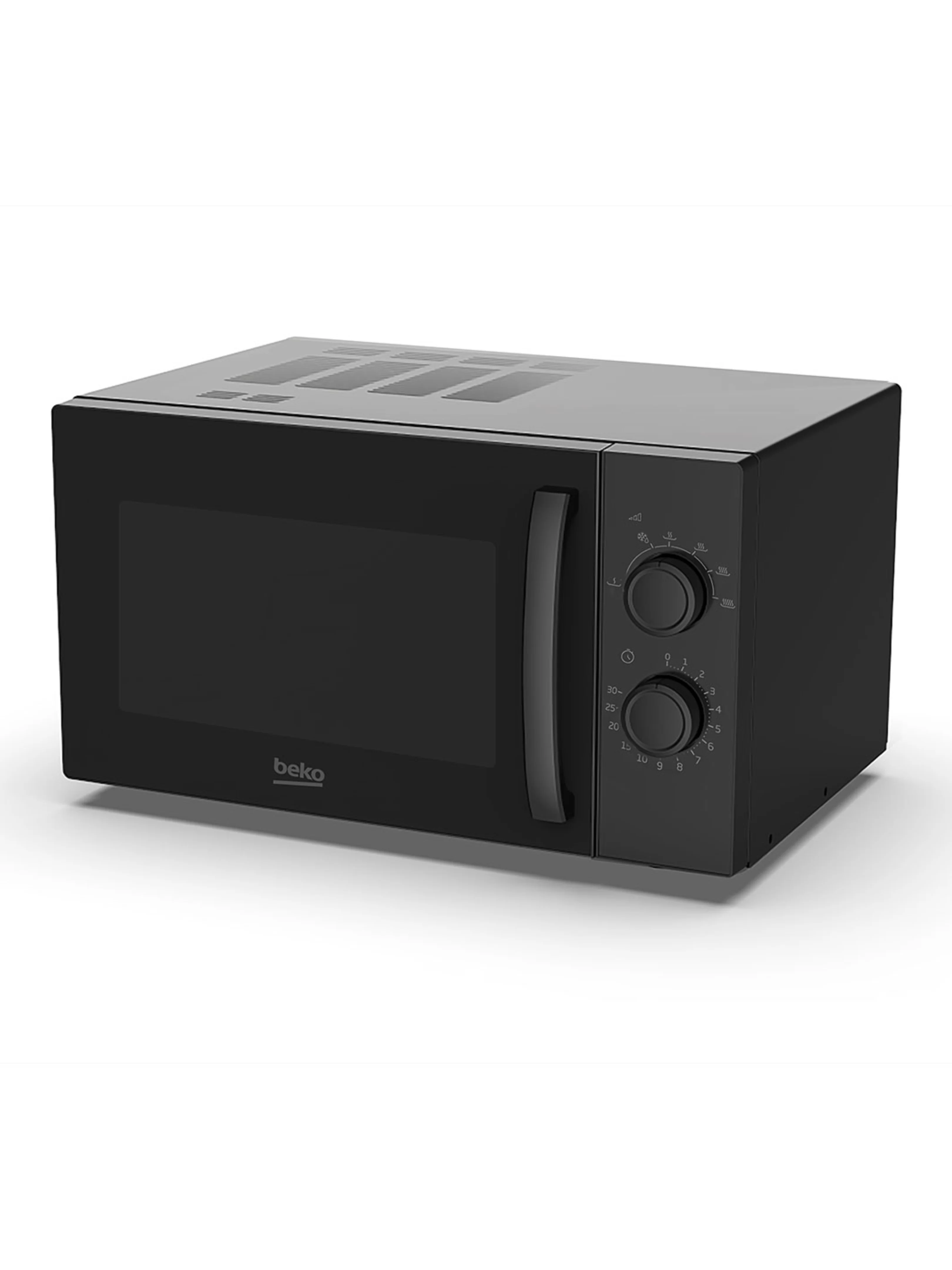 Микроволновая печь Beko MOF23300B (23 л, 900 Вт, поворотные переключатели, черный)-1