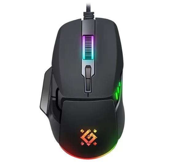 Игровая мышь Defender Rock GM-552 (RGB подсветка, 7200dpi), белый-0