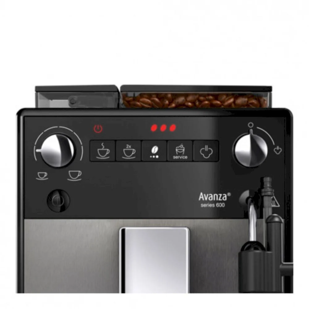Кофемашина Melitta Avanza F27/0-100 (кофе зерновой/ 1450 Вт/ 1.5 л/ автоматический капучинатор/ 5 напитков)-2