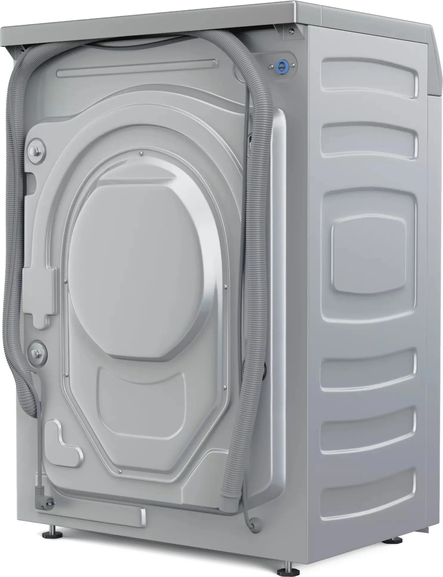 Стиральная машина Haier HW60-BP12929ASE (46см / 6кг / 1200об / пар / Smart Dual Spray / Wi-Fi (Evo) / Invertor / A+++ / Серебро)-7