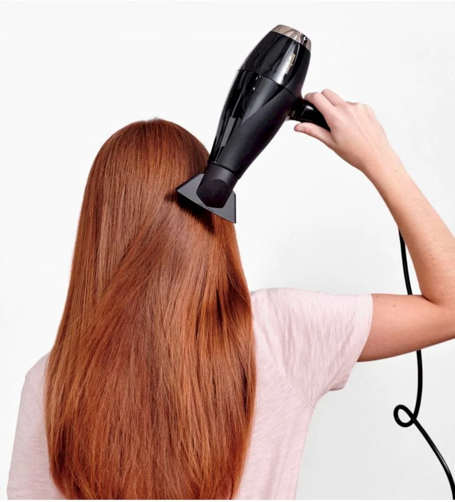Фен BaByliss 6714E (полноразмерный / 2300 Вт / 3 режима / холодный воздух / генератор ионов / шнур - 2,8 м / AC-мотор)-4