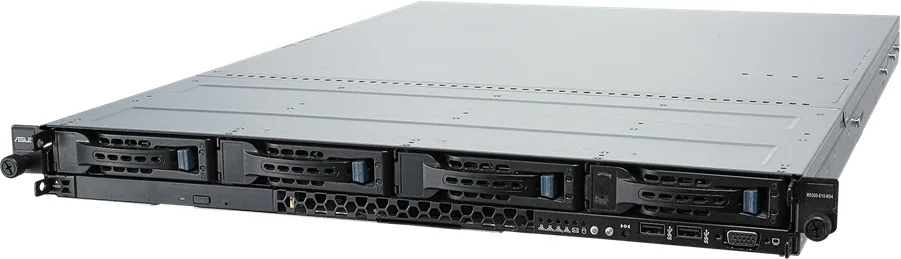 Серверная платформа ASUS <RS300-E10-PS4> 1U RACK-0