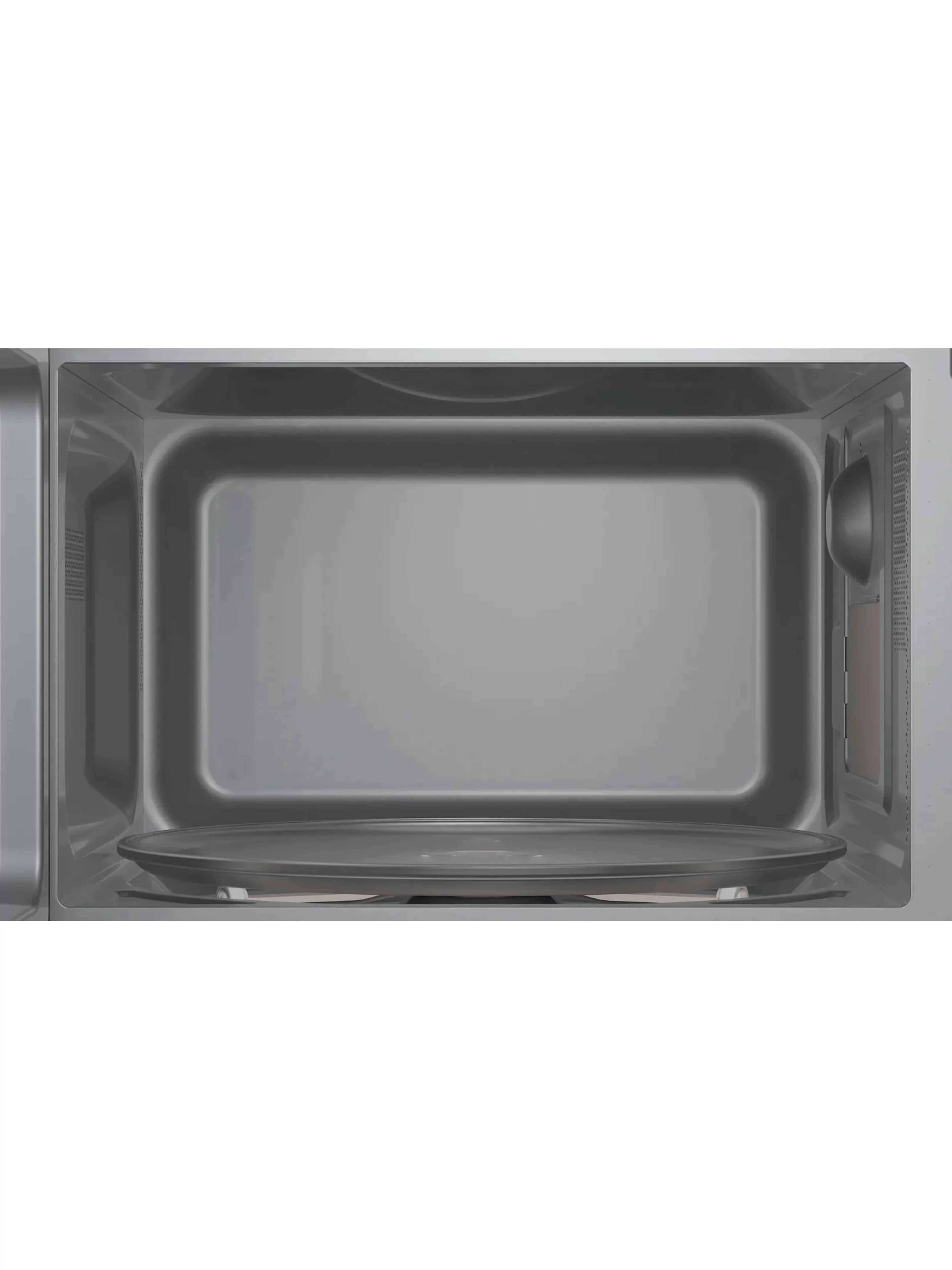 Микроволновая печь BOSCH FFL023MW0 (20 л, 800 Вт, переключатели поворотный механизм, сенсор, дисплей, белый)-2