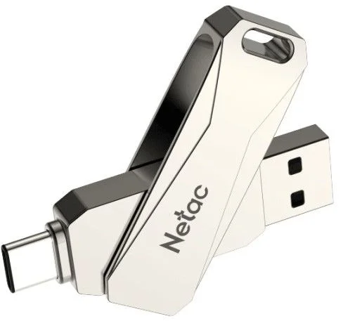 Память USB3.2+TypeC Dual Flash Drive  32Gb Netac U782С /NT03U782C-032G-32PN/-0