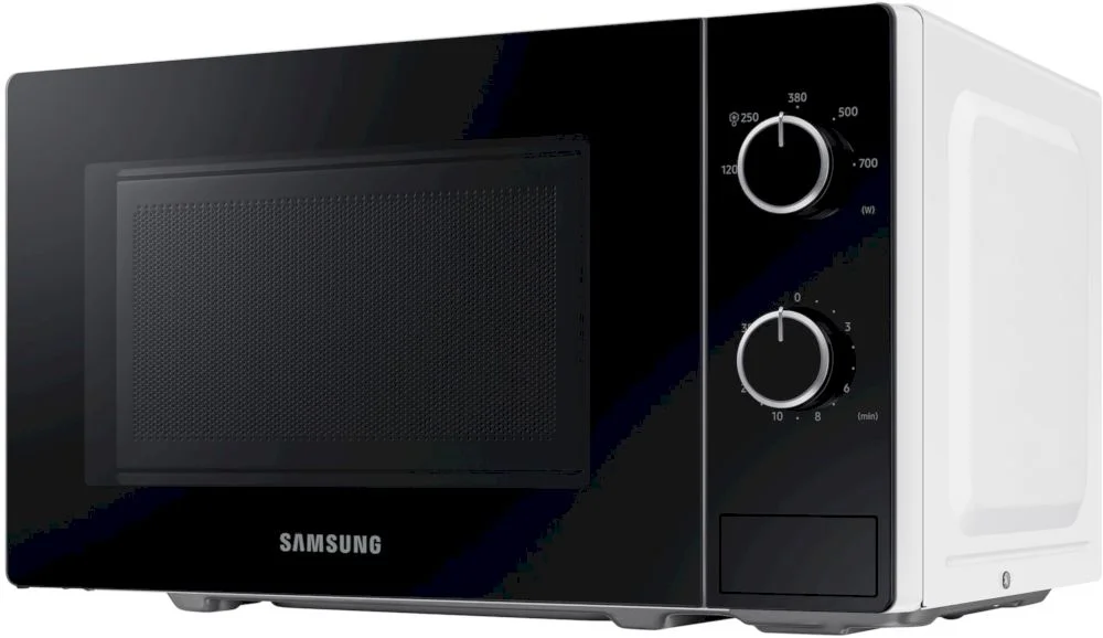 Микроволновая печь Samsung MS20A3010AH/BA (20 л, 700 Вт, переключатели поворотный механизм, белый)-2