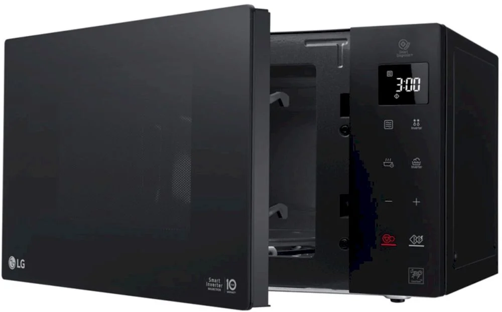 Микроволновая печь LG MS2535GIB (25 л, 1150 Вт, переключатели сенсор, чёрный, NeoChef™, EasyClean, Smart Inverter)-4
