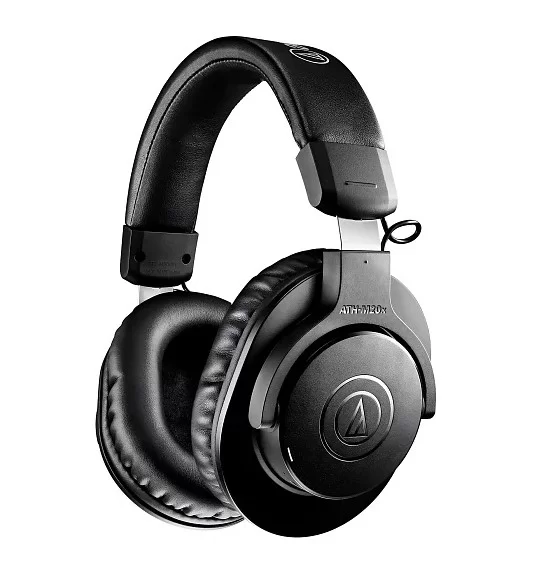 Беспроводные наушники Audio-Technica ATH-M20XBT, (Bluetooth 5.0, кабель 1.2 м, AAC, SBC), Черные-0