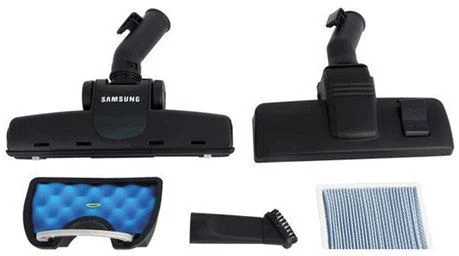 Пылесос Samsung VC18M21C0VN (1800/380 Вт, контейнер, 1,5л, зеленый, Anti-tangle turbine, ручка Easy Grip, турбощетка)-1