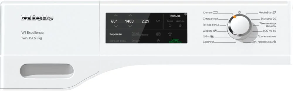 Стиральная машина Miele WEG675 WCS EU1 TDos (W1 / 63,6 см / 9кг / 1400об / TwinDos / CapDosing / Miele@home / ProfiEco Motor / A+++)-3