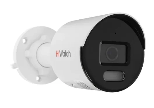 Видеокамера IP HiWatch DS-I450L(С) (2.8мм) уличная, 4МП, ColorVu, Микрофон, MicroSD-0