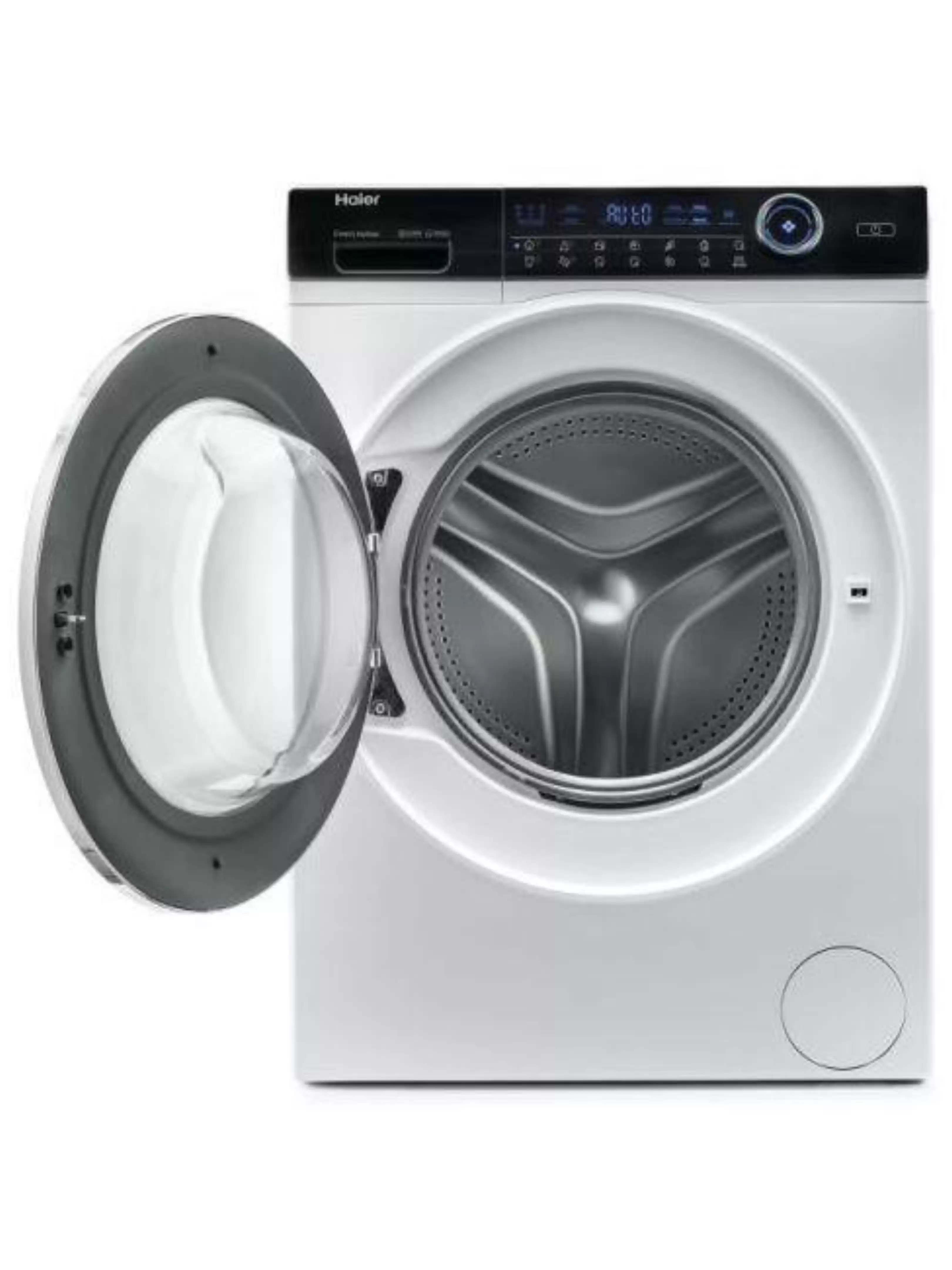 Стиральная машина Haier HW80-B14979 (I-Pro Serie7 / 55 см / 8кг / 1400об / пар / Smart Dual Spray / Direct Motion / A+++)-1
