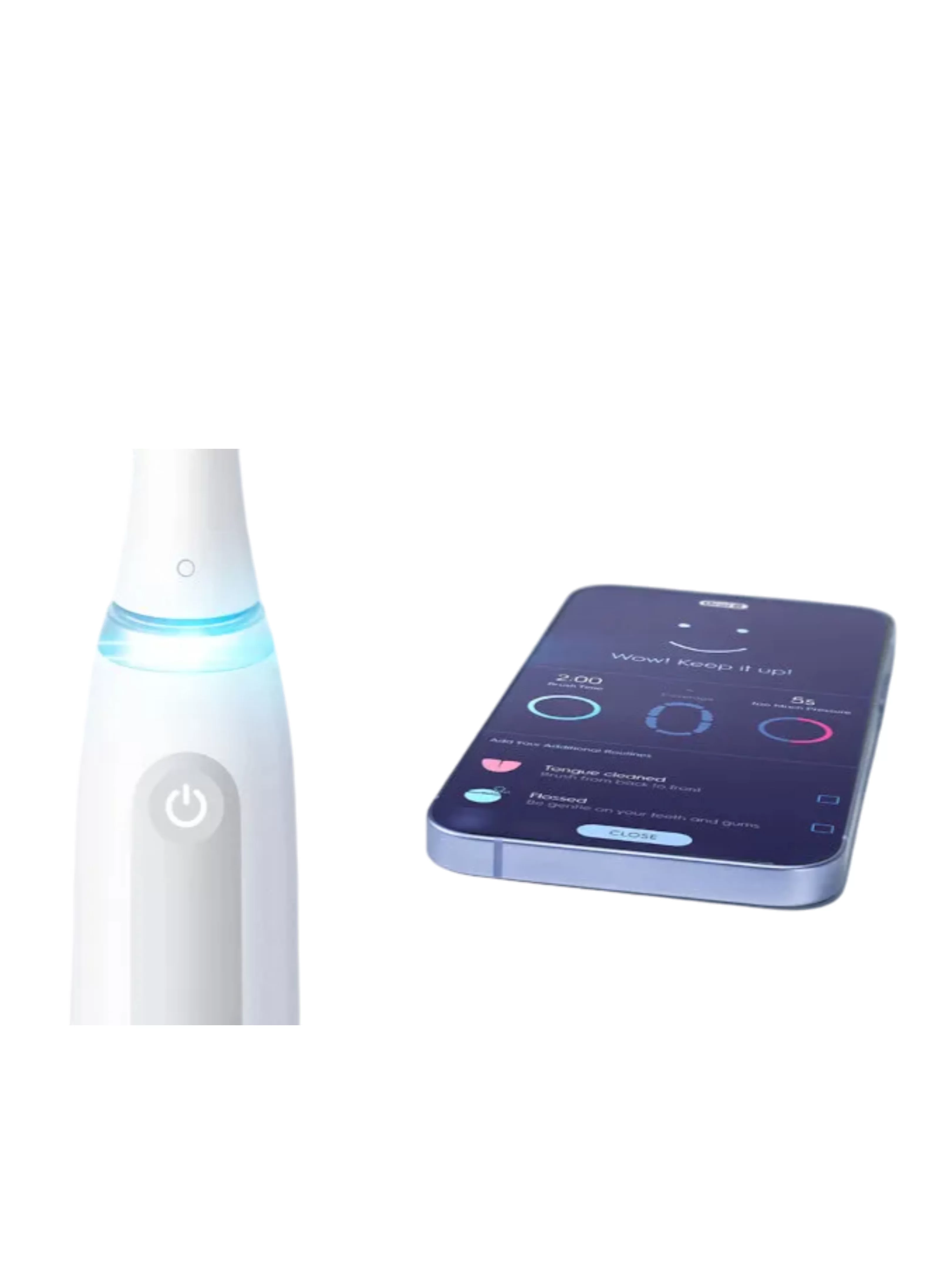 Зубная щетка электрическая Braun Oral-B iO4 Quite White-3