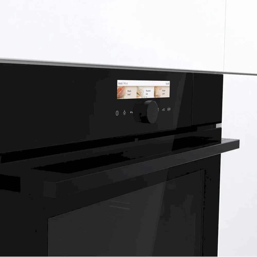 Духовой шкаф с функцией пароварки Gorenje BCS798S24BG (Superior / Чёрная / SilverMatte / ProCook / AutoRoast / AquaClean / StayWarm / телескоп)-2