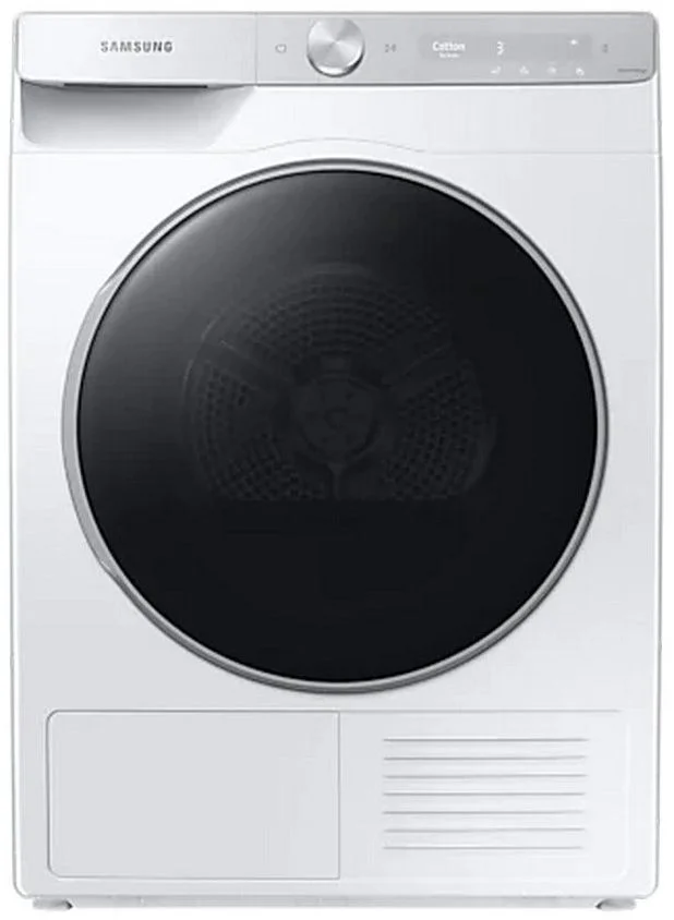 Сушильная машина с тепловым насосом Samsung DV90T8240SH/S7 (60 см / 9кг / AI Control / SuperSpeed / Wi-Fi / A+++)-0