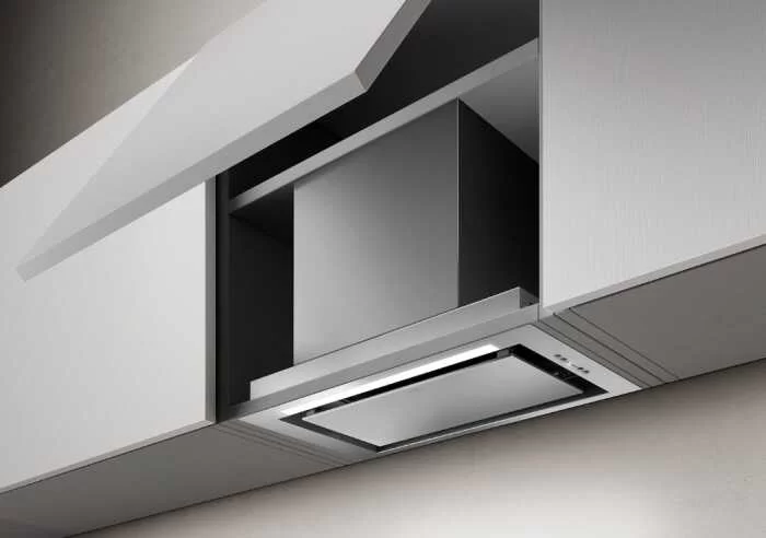 Вытяжка полновстраиваемая Elica Hidden 2.0 IX/A/52 (1300 м³/ч / 280 Вт / LED освещение 1x7 Вт / ширина - 52.4 см / нерж.)-0