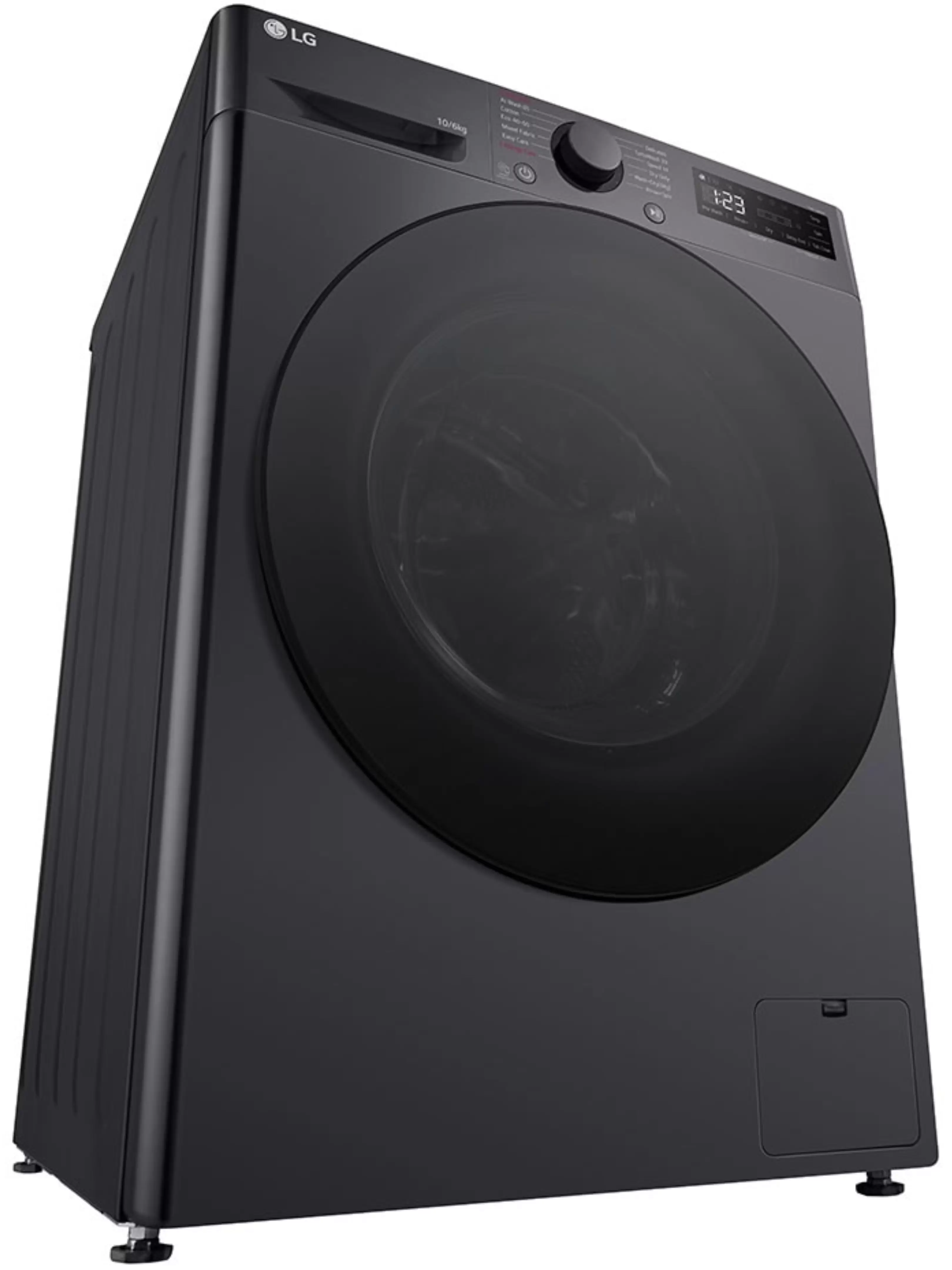 Стирально-сушильная машина LG F4DR510S2M (56.5см / 10кг / 6кг / 1400об / пар / AI DD / TurboWash™360 / Inverter Direct Drive / A+++ / Чёрная)-12