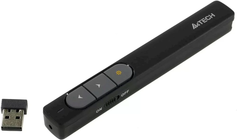 Презентер A4Tech Fstyler LP15 Radio USB (15м) черный-0