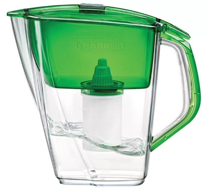 Фильтр Барьер "Гранд Нео" (кувшин 4,2 л/ воронка 1,7 л/ зеленый)-1