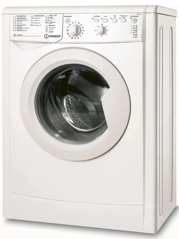 Стиральная машина Indesit IWSB 5105 (CIS) (42 см / 5кг / 1000об / Eco Time / A)-0