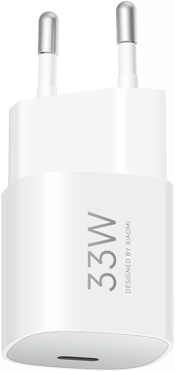 Сетевое зарядное устройство Xiaomi 33W GaN Nano Power Adapter (Type-C) (BHR087LEU)-0