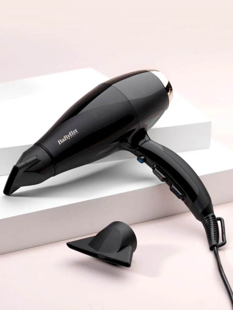 Фен BaByliss 6714E (полноразмерный / 2300 Вт / 3 режима / холодный воздух / генератор ионов / шнур - 2,8 м / AC-мотор)-5