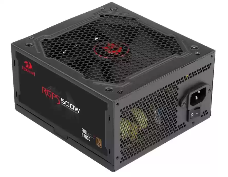 Блок питания Redragon RGPS-500W 500W 80+ Bronze (1х20+4;2х4+4;2х6+2) 140mm fan-0