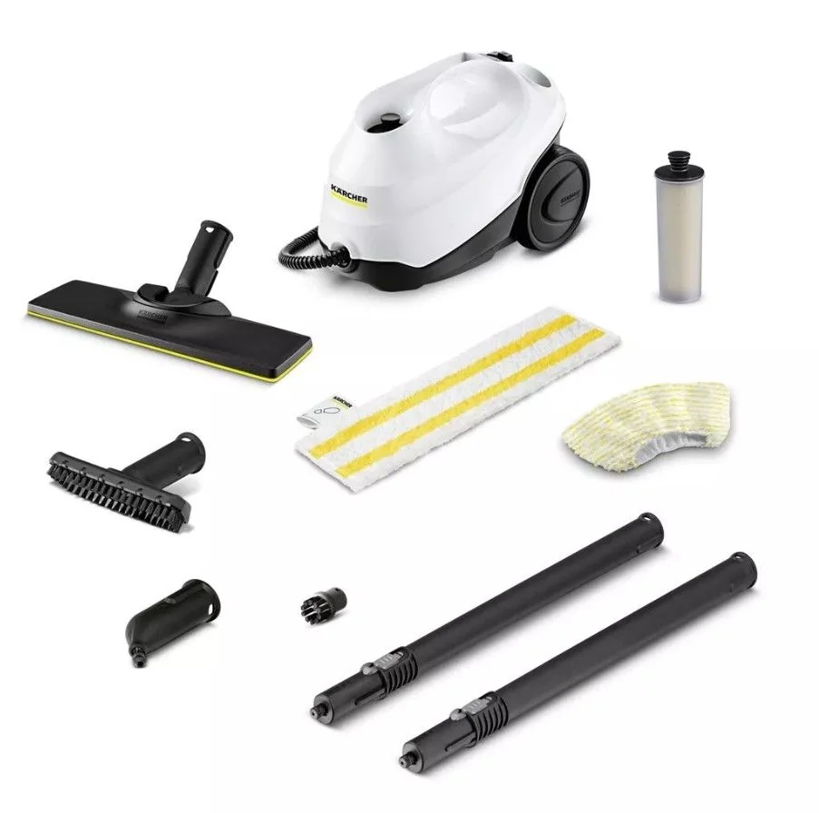 Пароочиститель Karcher SC 3 Easyfix (напольный/ 1900 Вт/ бак - 1000 мл, 40 г/мин/ 3.5 Бар)-0