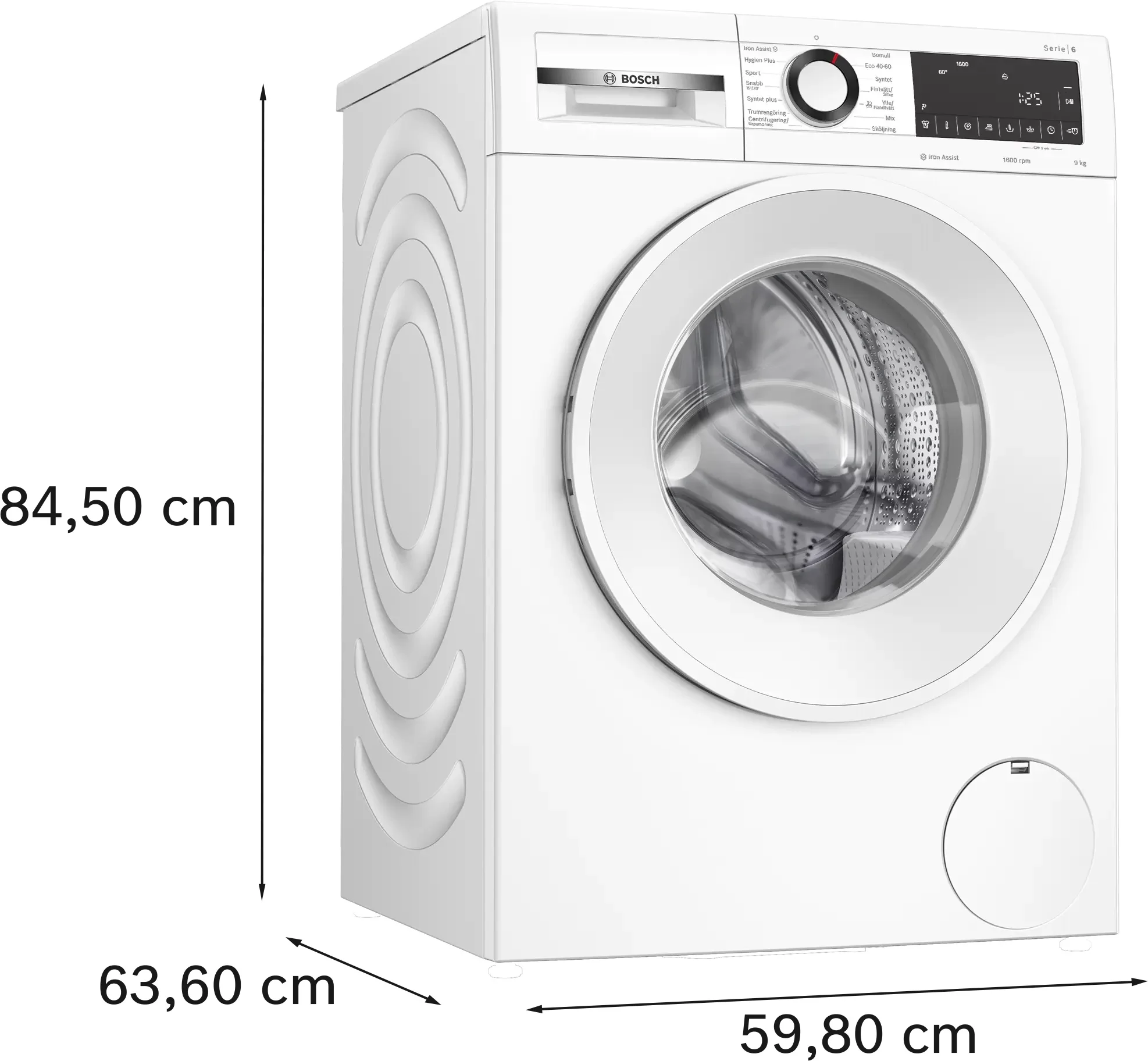 Стиральная машина Bosch WGG246Z1SN (Serie6 / 59-63,6см / 9кг / 1600об / SpeedPerfect / EcoSilence Drive / SpeedPerfect / A+++)-8