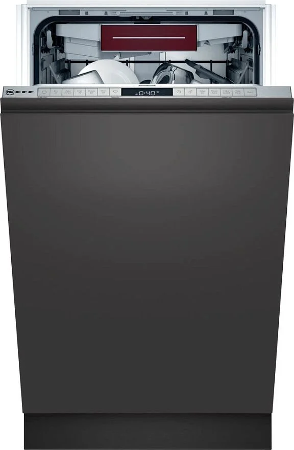 Машина посудомоечная встраиваемая 45 см Neff S855EMX16E (10 комплектов / 3 полки / расход воды - 9,5 л / TimeLight / Home Connect / А)-0